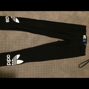 Black adidas leggings